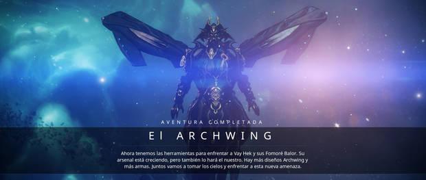 Guía Warframe - Aventura El Archwing, cómo desbloquearla y recompensas