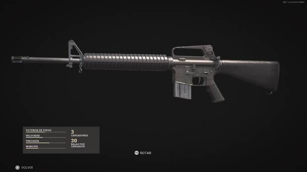 Call of Duty: Black Ops Cold War - Todas las armas - M16