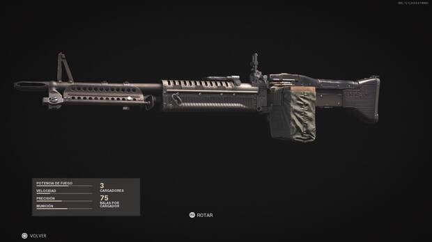 Call of Duty: Black Ops Cold War - Todas las armas - M60
