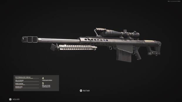 Call of Duty: Black Ops Cold War - Todas las armas - M82