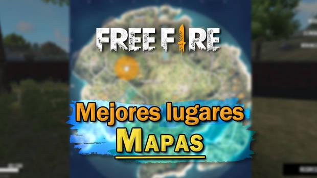 Guía Free Fire - Todos los mapas y mejores lugares con botín