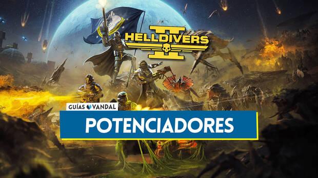 Guía de Helldivers 2 - Potenciadores y cómo conseguirlos