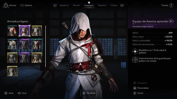 Assassin's Creed Shadows - Cómo conseguir la armadura de los Asesinos
