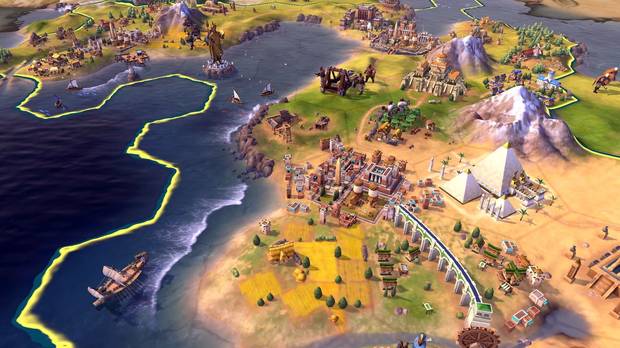Captura de Civilization VI.