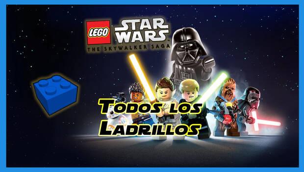Guía completa con trucos y consejos de LEGO Star Wars The Skywalker Saga: Portada de Todos los Ladrillos