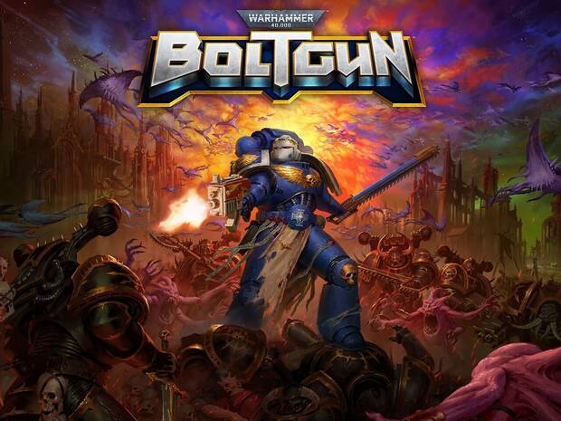 Imagen promocional de Warhammer 40.000: Boltgun