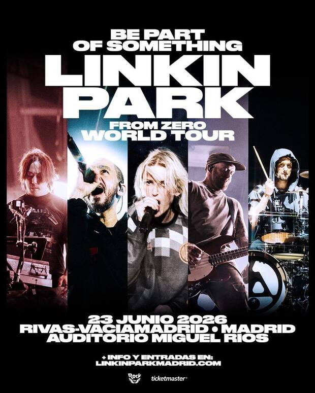 Fecha del concierto de Linkin Park en Madrid 2026