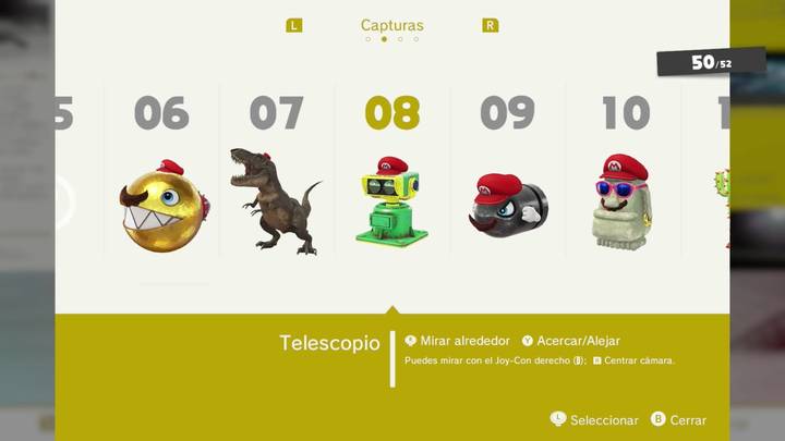 Telescopio - Super Mario Odyssey