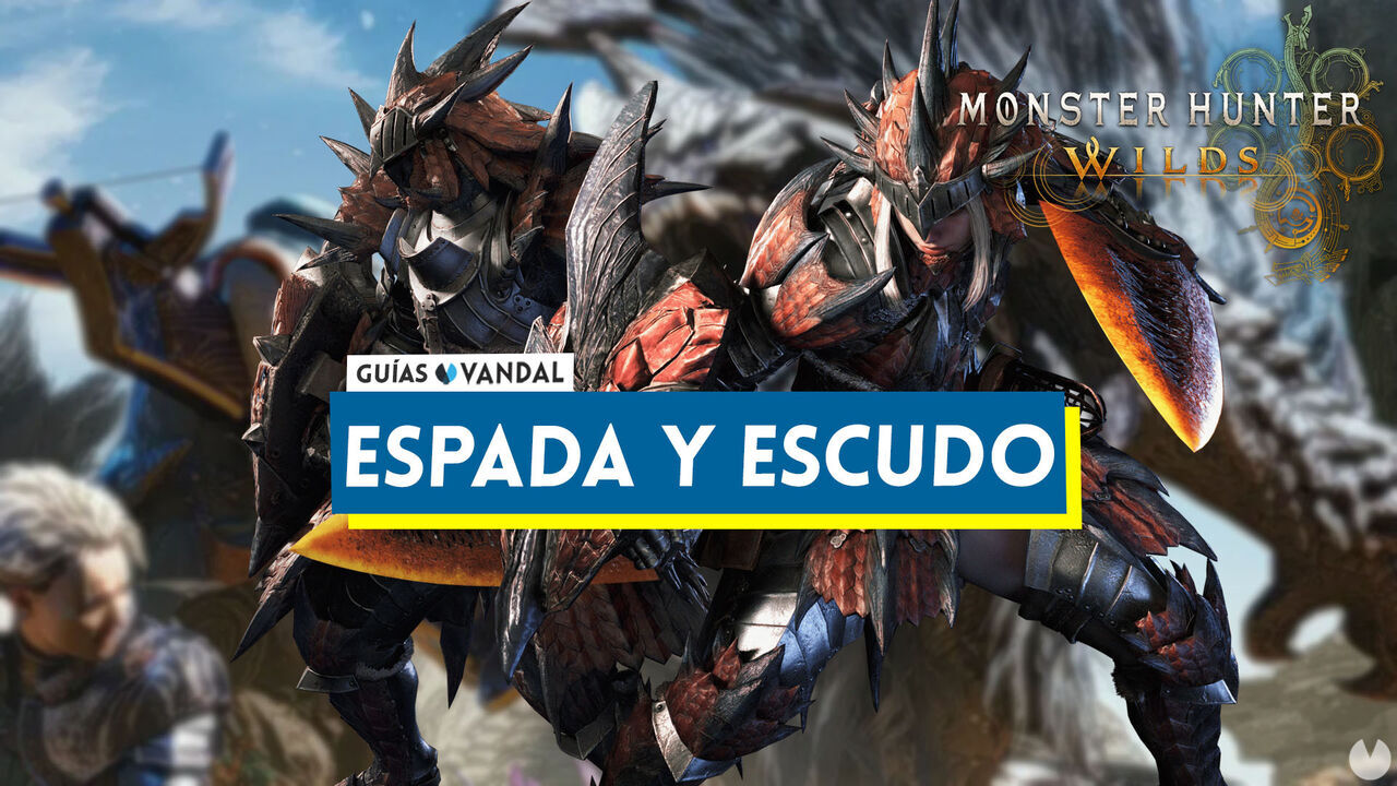 Monster Hunter Wilds: Cmo usar la Espada y escudo y movimientos - Monster Hunter Wilds