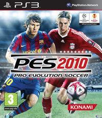 Portada oficial de Pro Evolution Soccer 2010 para PS3