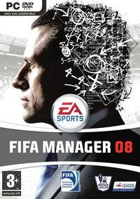 Portada oficial de FIFA Manager 08 para PC