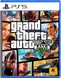 Portada oficial de Grand Theft Auto V para PS5